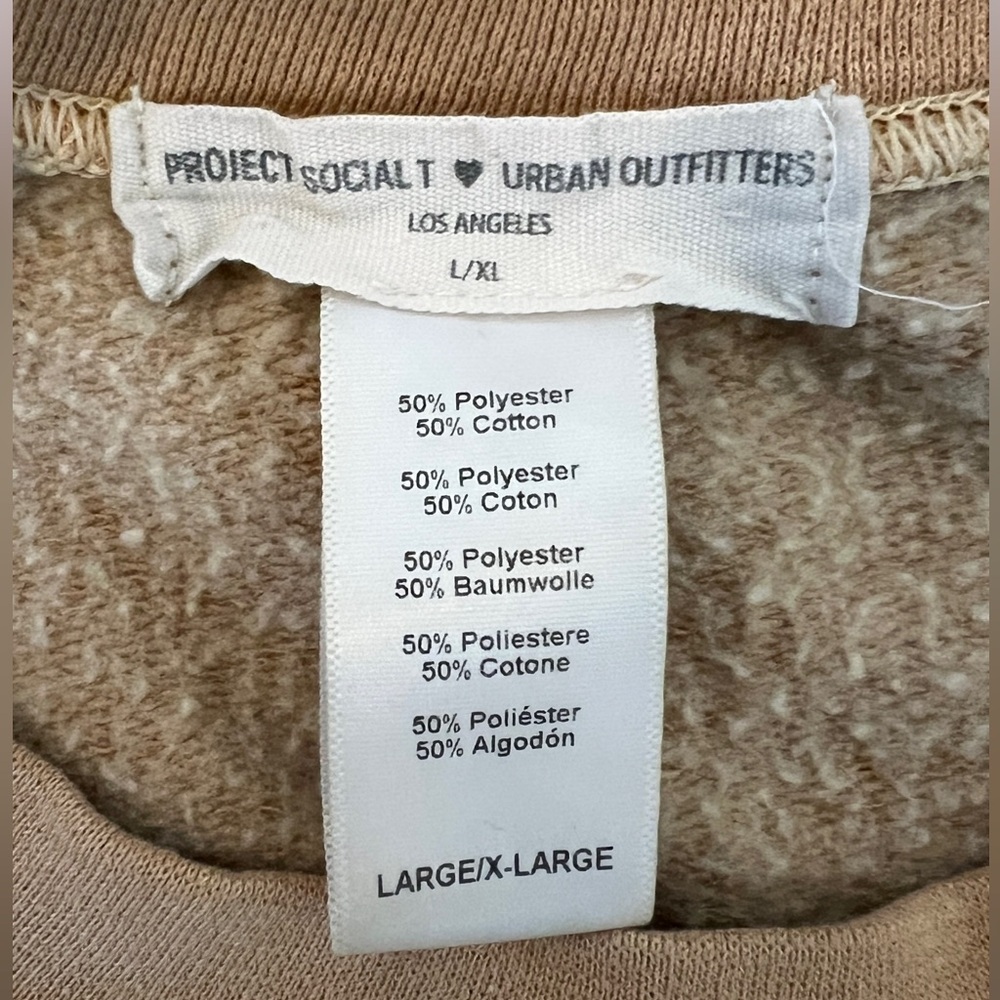 Urban Outfitters | UO Project Social T Warm Happy Thoughts Pullover Sweatshirt - Picture 3 of 3